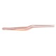 Stainless Steel Offset Tweezer Chef Plating Tongs Serving Presentation Rose Gold