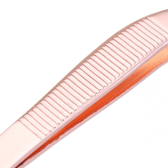Stainless Steel Offset Tweezer Chef Plating Tongs Serving Presentation Rose Gold Stainless Steel Offset Tweezer Chef Plating Tongs Serving Presentation Rose Gold