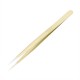 TU-11BB 5.5inch ESD Anti-static Golden Extra Long Straight Tweezers Nipper Clip Hand Tool Stainless Steel
