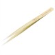 TU-11BB 5.5inch ESD Anti-static Golden Extra Long Straight Tweezers Nipper Clip Hand Tool Stainless Steel