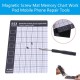Universal 145x90mm Magnetic Screw Mat Phone Phone Screws Storage Mat Memory Chart Working Pad Mobile Phone Tablets Repair Tools