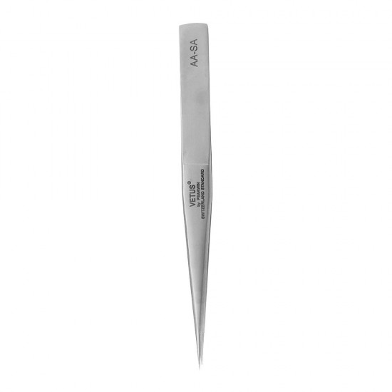 AA-SA Precision Tweezer Forceps Stainless Steel Antimagnetic Anti-acid Electronic Repair Hand Tools