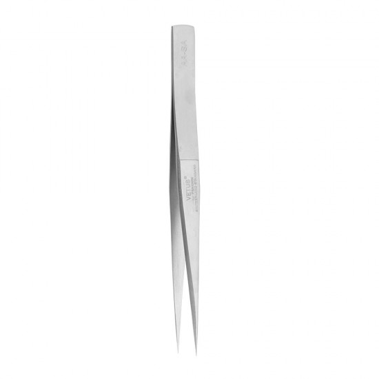 AA-SA Precision Tweezer Forceps Stainless Steel Antimagnetic Anti-acid Electronic Repair Hand Tools