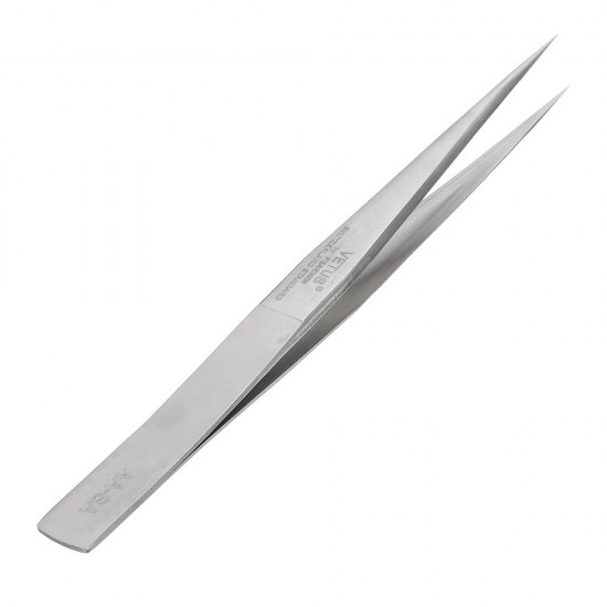 AA-SA Precision Tweezer Forceps Stainless Steel Antimagnetic Anti-acid Electronic Repair Hand Tools