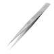 AA-SA Precision Tweezer Forceps Stainless Steel Antimagnetic Anti-acid Electronic Repair Hand Tools