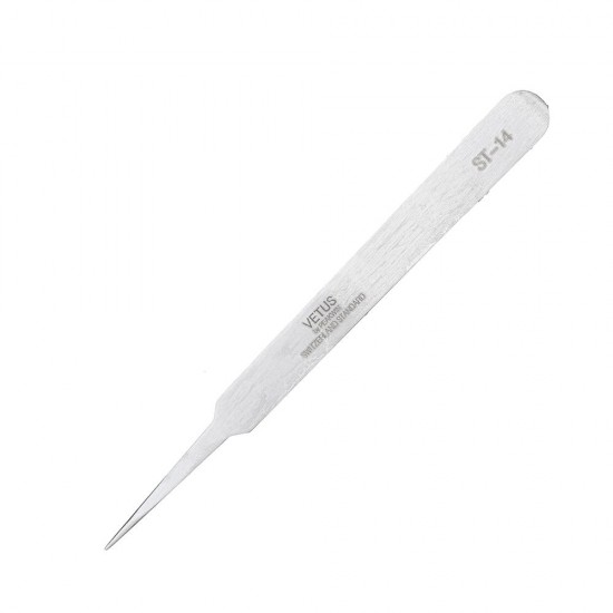 Stainless Steel Tweezer Repair Hyperfine High Precision Anti Acid Tweezer Eyebrow Tweezer False Eyelash Extension Tool ST10 ST11 ST12 ST13 ST14