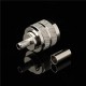 UHF Male Connector Pl259 Plug Crimp RG58 RG142 LMR195 Cable Straight Connector Adapter UHF Male Connector Pl259 Plug Crimp RG58 RG142 LMR195 Cable Straight Connector Adapter