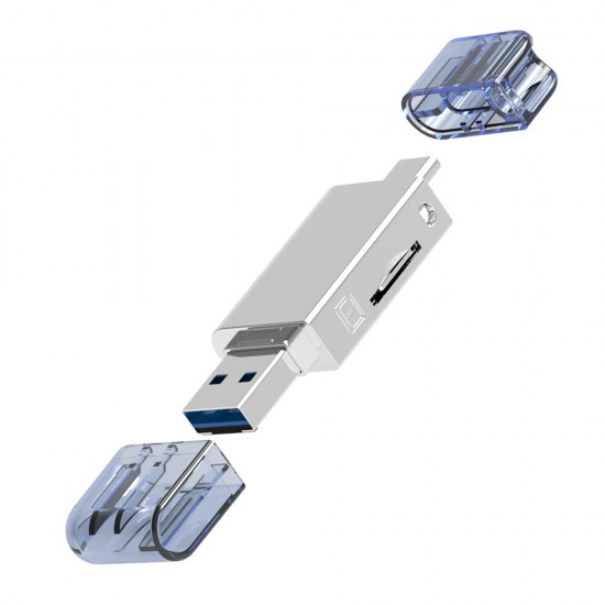 2-in-1 Zinc Alloy USB Type-C TF/NM Card Reader Dual Use USB Hub Nano Memory Card Reader USB3.0 Adapter for Mate 20 Pro P30 2-in-1 Zinc Alloy USB Type-C TF/NM Card Reader Dual Use USB Hub Nano Memory Card Reader USB3.0 Adapter for Mate 20 Pro P30