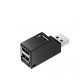 3 in 1 USB Hub Type-C USB 2.0 Hi-Speed Multifunctional Hub Adapter for Mac OS Windows 98SE/ME/2000/XP/WIN7