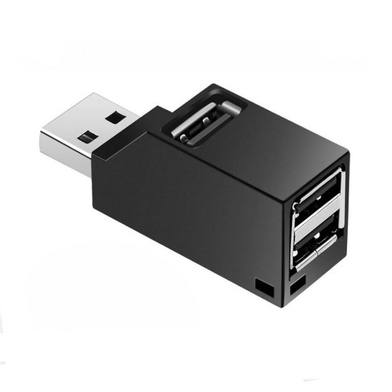 3 in 1 USB Hub Type-C USB 2.0 Hi-Speed Multifunctional Hub Adapter for Mac OS Windows 98SE/ME/2000/XP/WIN7