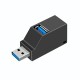 Mini 3 Ports USB 3.0 / USB 2.0 Splitter Hub High Speed ata Transfer Splitter Box Adapter For PC Laptop MacBook Pro Accessories