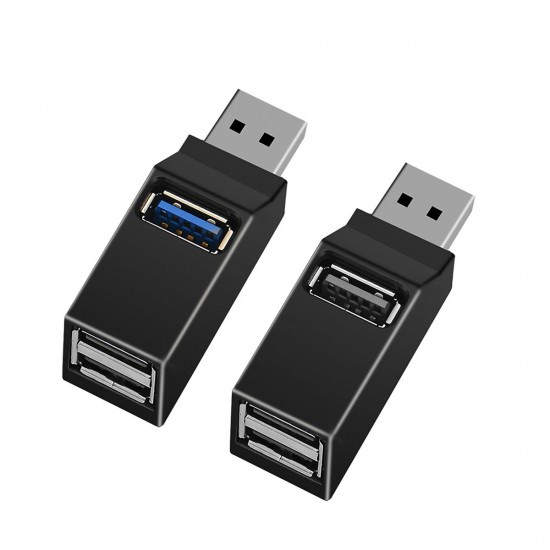 Mini 3 Ports USB 3.0 / USB 2.0 Splitter Hub High Speed ata Transfer Splitter Box Adapter For PC Laptop MacBook Pro Accessories
