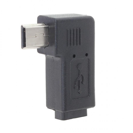 Mini USB Male to MICRO USB Female Adapter Black