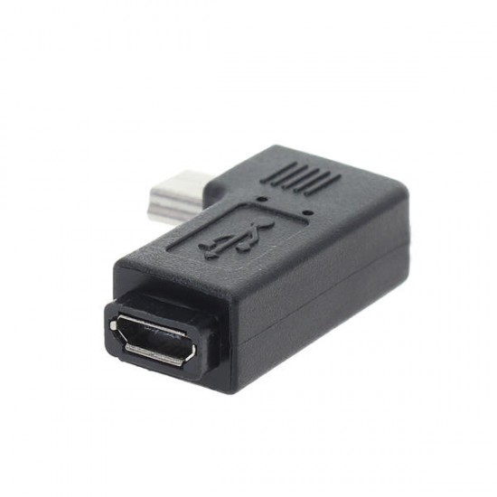 Mini USB Male to MICRO USB Female Adapter Black Mini USB Male to MICRO USB Female Adapter Black