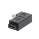 Mini USB Male to MICRO USB Female Adapter Black Mini USB Male to MICRO USB Female Adapter Black