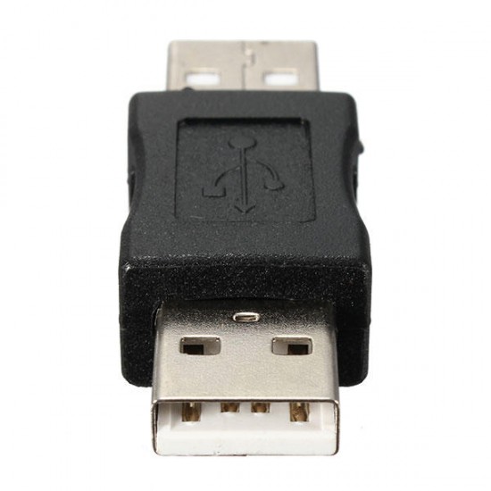 USB 2.0 Type A Male to A Male Coupler Converter Adapter Connector USB 2.0 Type A Male to A Male Coupler Converter Adapter Connector