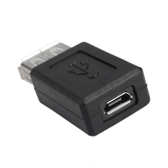 USB 2.0 Type A to Micro 5pin B Female Converter Adapter Connector USB 2.0 Type A to Micro 5pin B Female Converter Adapter Connector