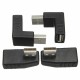USB Male to Female Angled Adaptors 90 Degree L Shaped USB Extension Module