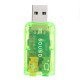 USB2.0 5.1 Channel External Audio Sound Card Mic Record Speaker Audio Adapter Headphone Jack