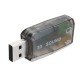 USB2.0 5.1 Channel External Audio Sound Card Mic Record Speaker Audio Adapter Headphone Jack