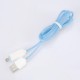 1.0M USB 2.0 to Micro USB LED Charging Data Cable for Tablet Cell Phone