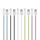 1.0M USB 2.0 to Micro USB LED Charging Data Cable for Tablet Cell Phone