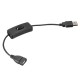 10PCS USB Power Cable With On/Off Switch For Raspberry Pi 10PCS USB Power Cable With On/Off Switch For Raspberry Pi