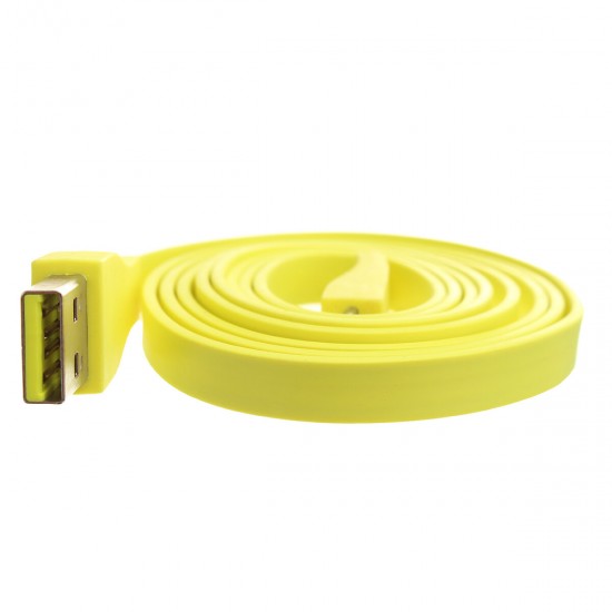 1.2M Yellow Micro USB Charging Cable for LogUE BOOM bluetooth Speaker