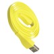 1.2M Yellow Micro USB Charging Cable for LogUE BOOM bluetooth Speaker