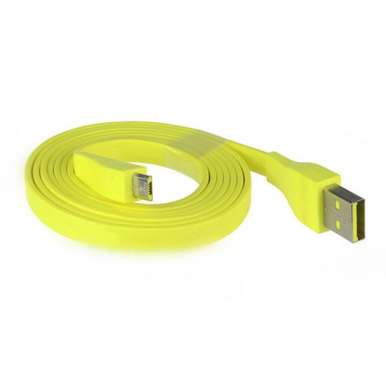 1.2M Yellow Micro USB Charging Cable for LogUE BOOM bluetooth Speaker