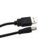 1.5m USB Lavalier Lapel Microphone Omnidirectional Mic for Computer Mobile Phone Live Broadcast Webcast Plug and Play