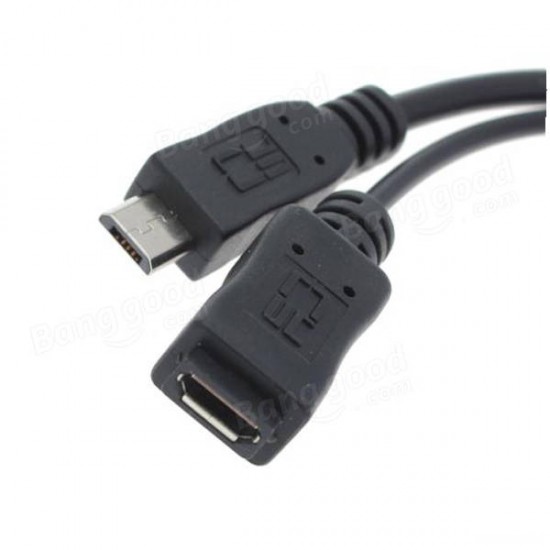 2 in 1 Femal OTG Plug To Male Micro USB Adapter Tablet Cable For Tablet
