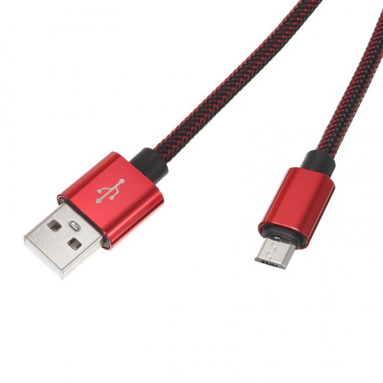 2.1A Nylon Braided Micro USB Fast Charging Data Cable 3.33ft/1m For Samsung S7 Letv Not 2.1A Nylon Braided Micro USB Fast Charging Data Cable 3.33ft/1m For Samsung S7 Letv Not