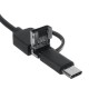3 In 1 USB Borescope 7mm 6 LED Waterproof Borescope Camera Soft Cable For Laptop Android PC 3 In 1 USB Borescope 7mm 6 LED Waterproof Borescope Camera Soft Cable For Laptop Android PC