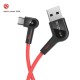 [3 Pack] BW-AC1 3A 90°Right Angle USB A to Type-C Data Cable 3ft Reddot Award 2020 for Gaming Phone Huawei P30 P40 Pro Mi10