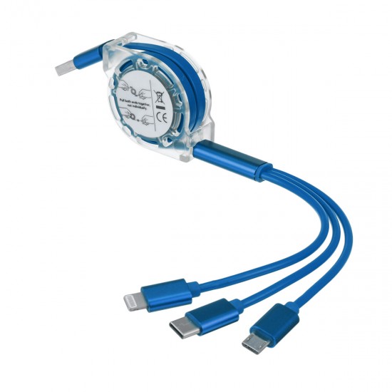 3 in 1 USB Charging Cable Cord Data Cable Multi Retractable Micro USB Type C Lightning for Apple Android Type C Mobile Phone 3 in 1 USB Charging Cable Cord Data Cable Multi Retractable Micro USB Type C Lightning for Apple Android Type C Mobile Phone