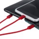 3 in 1 USB Charging Cable Cord Data Cable Multi Retractable Micro USB Type C Lightning for Apple Android Type C Mobile Phone 3 in 1 USB Charging Cable Cord Data Cable Multi Retractable Micro USB Type C Lightning for Apple Android Type C Mobile Phone