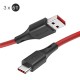 3 x BW-TC19 5A SuperCharge QC3.0 USB Type-C Charging Data Cable 1.8m/6ft for HUAWEI P30 Pro Mate20 Pro P20 Nova 5i P10