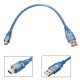 30CM Blue Male USB 2.0A To Mini Male USB B Power Data Cable 30CM Blue Male USB 2.0A To Mini Male USB B Power Data Cable