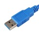50cm USB 3.0 Type A Male to A Female Extension Cable