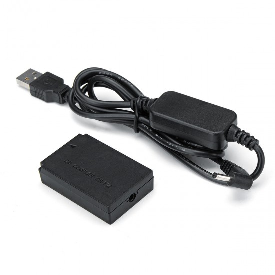 5V USB Cable DC 8.4V Power Bank+DR-E 12 DC Coupler LP-E12 Dummy Battery for Canon EOS M EOS M2 M10 M50 Camera 5V USB Cable DC 8.4V Power Bank+DR-E 12 DC Coupler LP-E12 Dummy Battery for Canon EOS M EOS M2 M10 M50 Camera