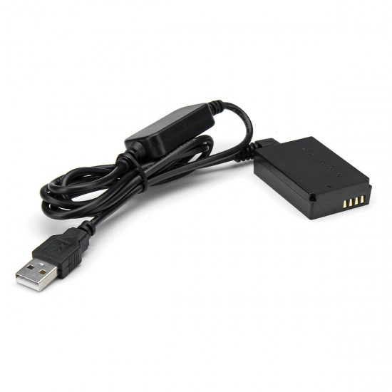 5V USB Cable DC 8.4V Power Bank+DR-E 12 DC Coupler LP-E12 Dummy Battery for Canon EOS M EOS M2 M10 M50 Camera 5V USB Cable DC 8.4V Power Bank+DR-E 12 DC Coupler LP-E12 Dummy Battery for Canon EOS M EOS M2 M10 M50 Camera