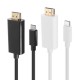 6ft 1.8M 4K USB3.1 Type C Male to HD Male Adapter Cable For Tablet MacBook Pro 6ft 1.8M 4K USB3.1 Type C Male to HD Male Adapter Cable For Tablet MacBook Pro