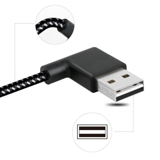 90 Degree Reversible 2.4A Micro USB Charging Data Cable 1M for Samsung S6 S7 Note 4 90 Degree Reversible 2.4A Micro USB Charging Data Cable 1M for Samsung S6 S7 Note 4