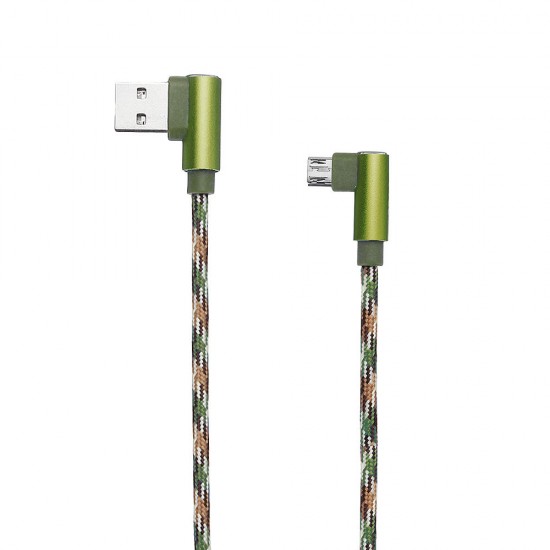 Micro USB to USB Double 90 Dregee Right Angle Tablet Cable 1M