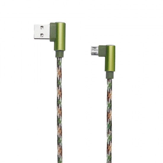 Micro USB to USB Double 90 Dregee Right Angle Tablet Cable 2M