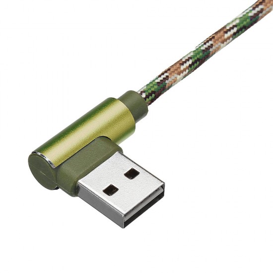 Micro USB to USB Double 90 Dregee Right Angle Tablet Cable 2M