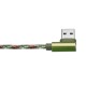 Micro USB to USB Double 90 Dregee Right Angle Tablet Cable 2M