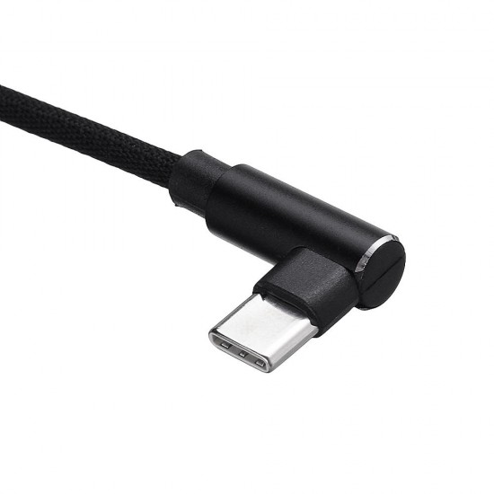 Double Right Angle Cable Type C to USB Tablet Cable -1M