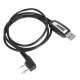 2 Pins Plug USB Programming Cable for Walkie Talkie for UV-5R serise BF-888S Walkie Talkie Accessories